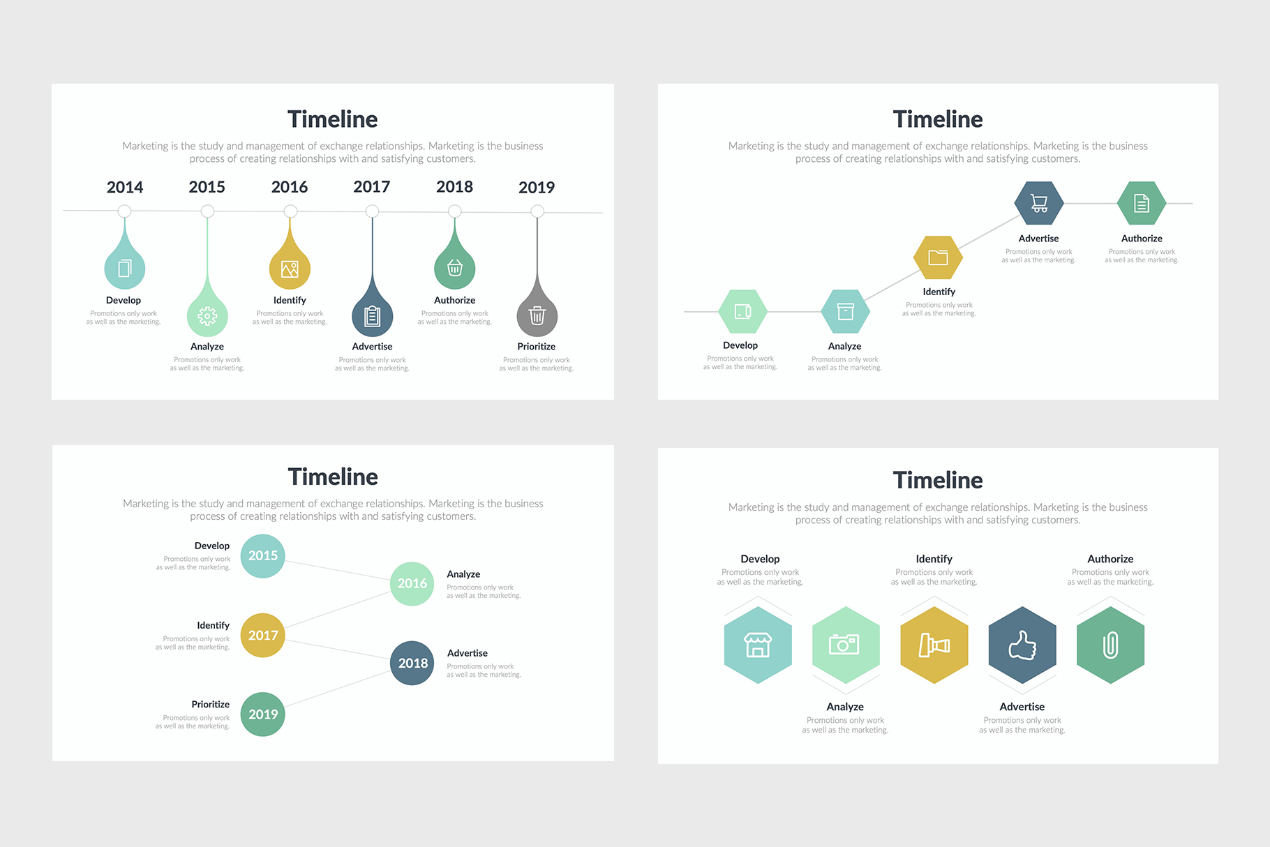 Timeline Infographics of this Year