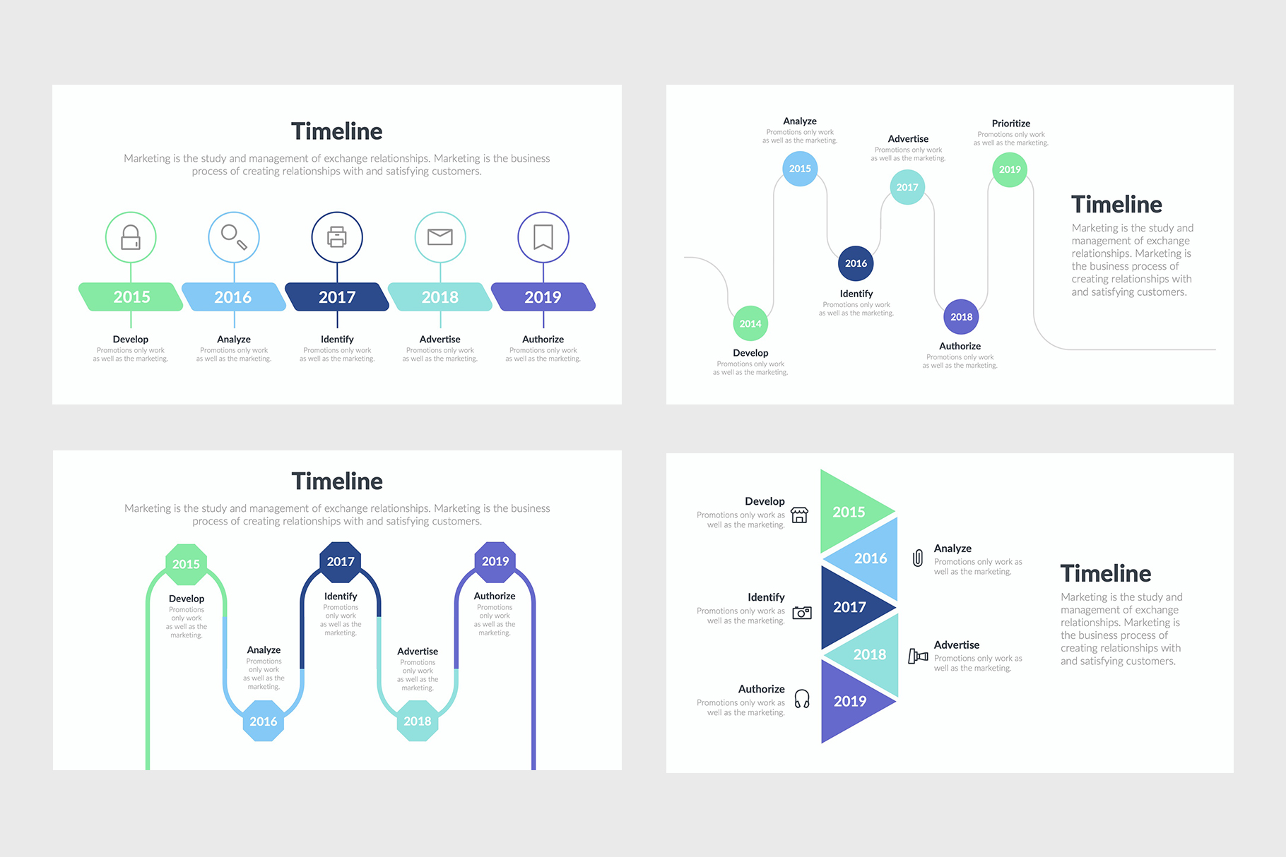 Timeline Infographics of this Year