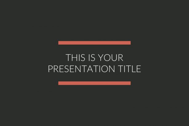 BLK Business Free PowerPoint Template, Keynote Theme, Google Slides