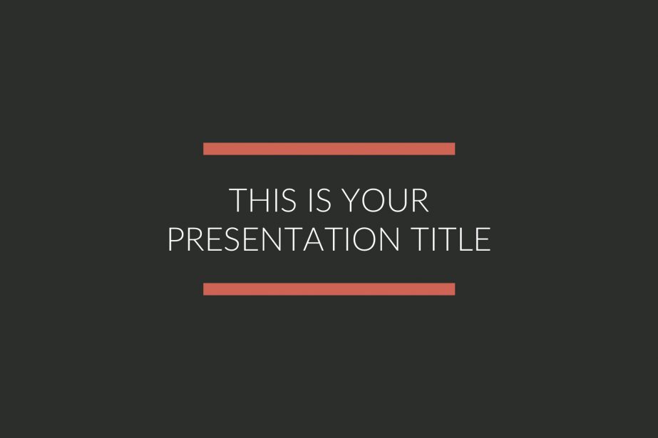 BLK Business Free PowerPoint Template, Keynote Theme, Google Slides