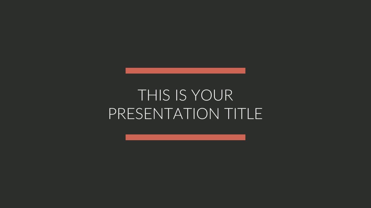 01 BLK Business Free PowerPoint Template Keynote Theme Google Slides