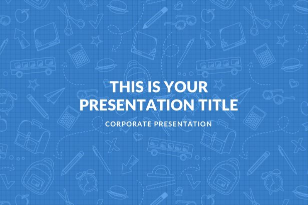 Blue Free PowerPoint Template, Google Slides, Keynote