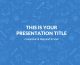 Blue Free PowerPoint Template, Google Slides, Keynote