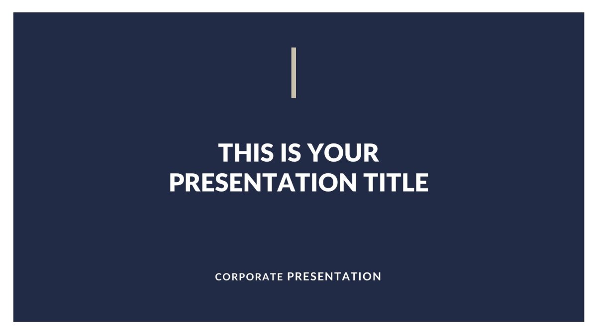 01 Classy Business Free PowerPoint Template Keynote Theme Google Slides