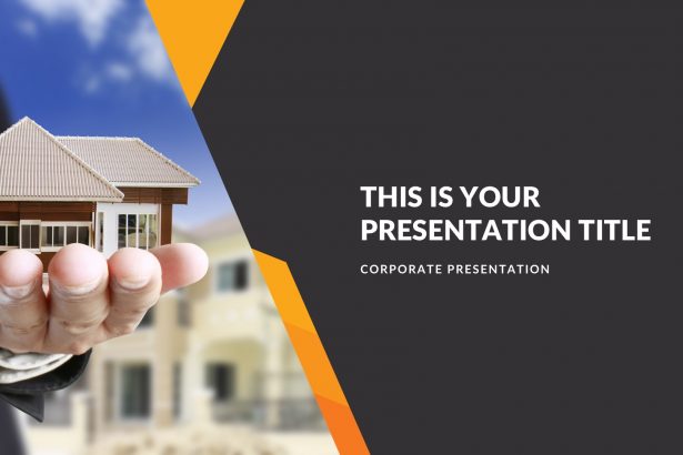 Constructor Real Estate Free PowerPoint Template, Google Slides, Keynote