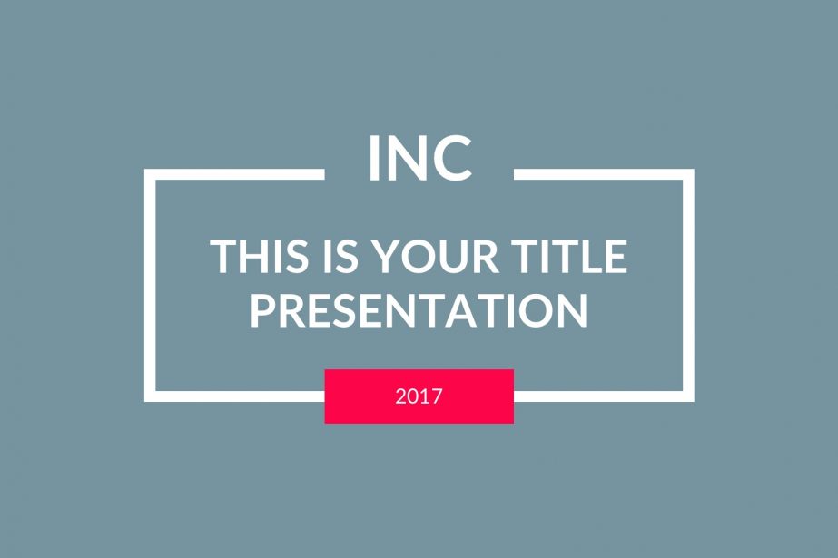 Inc Free PowerPoint Template, Google Slides, Keynote Themes