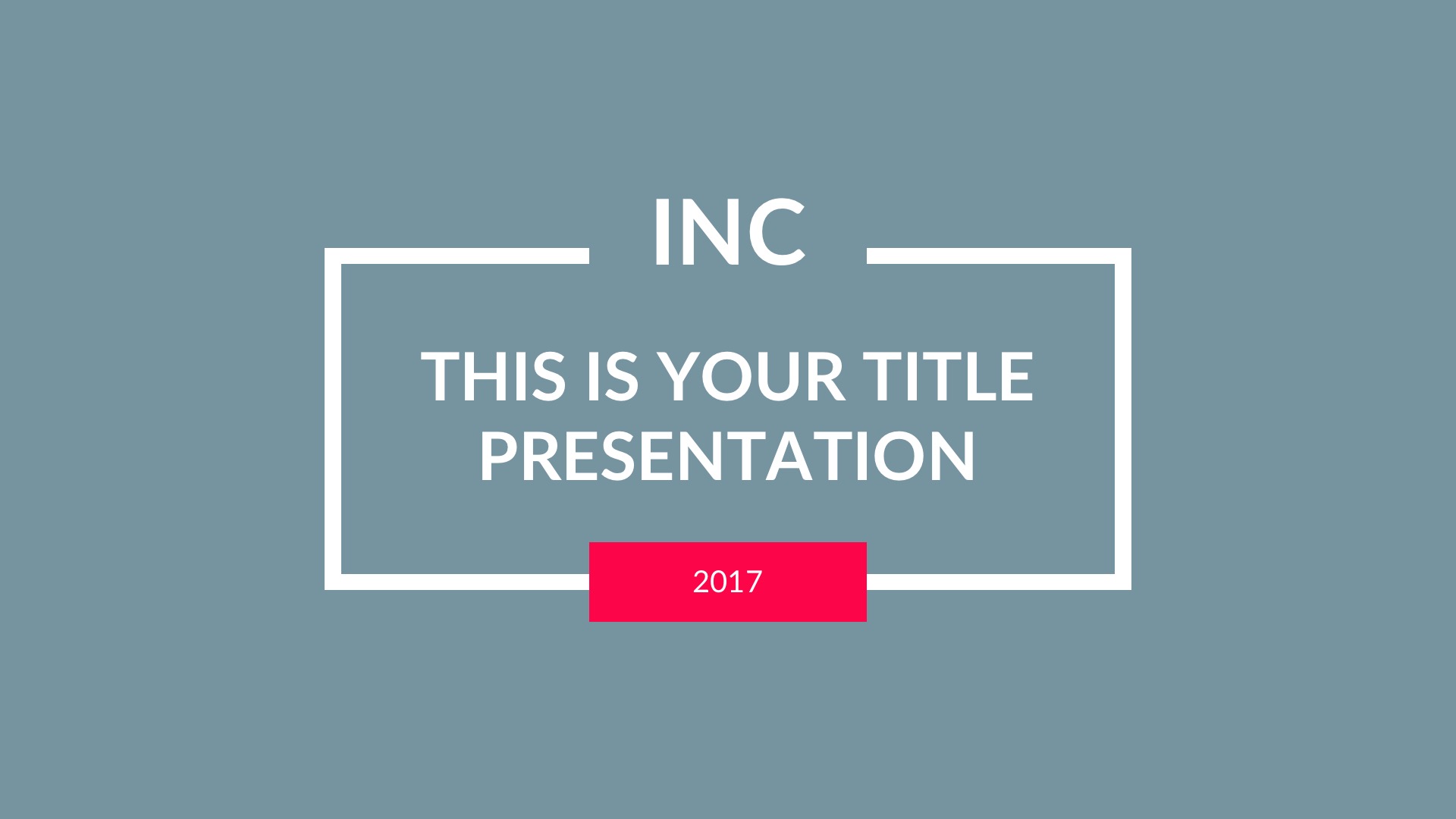 Inc Free PowerPoint Template, Google Slides, Keynote Themes