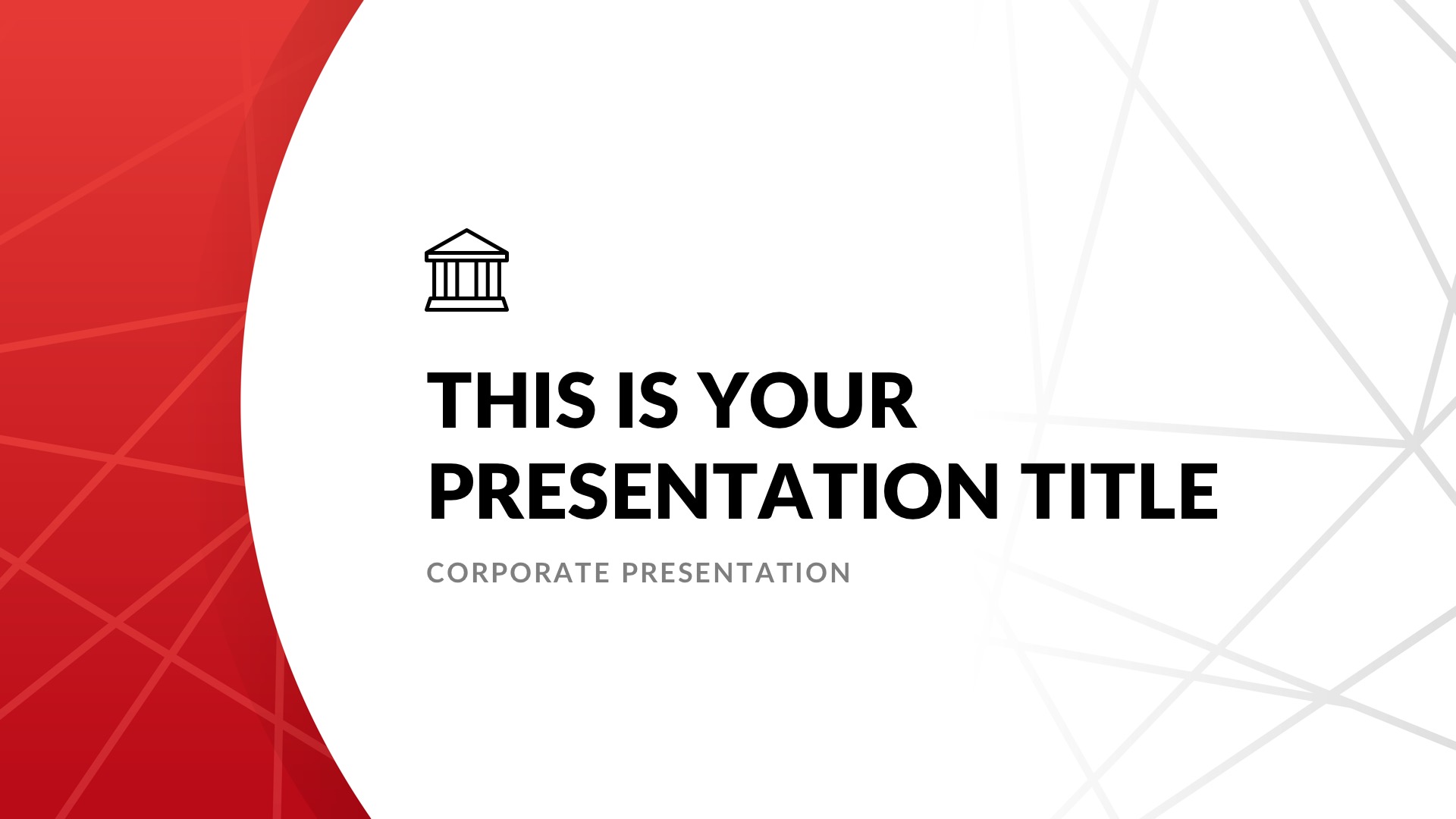 Investment Real Estate Free PowerPoint Template, Google Slides, Keynote