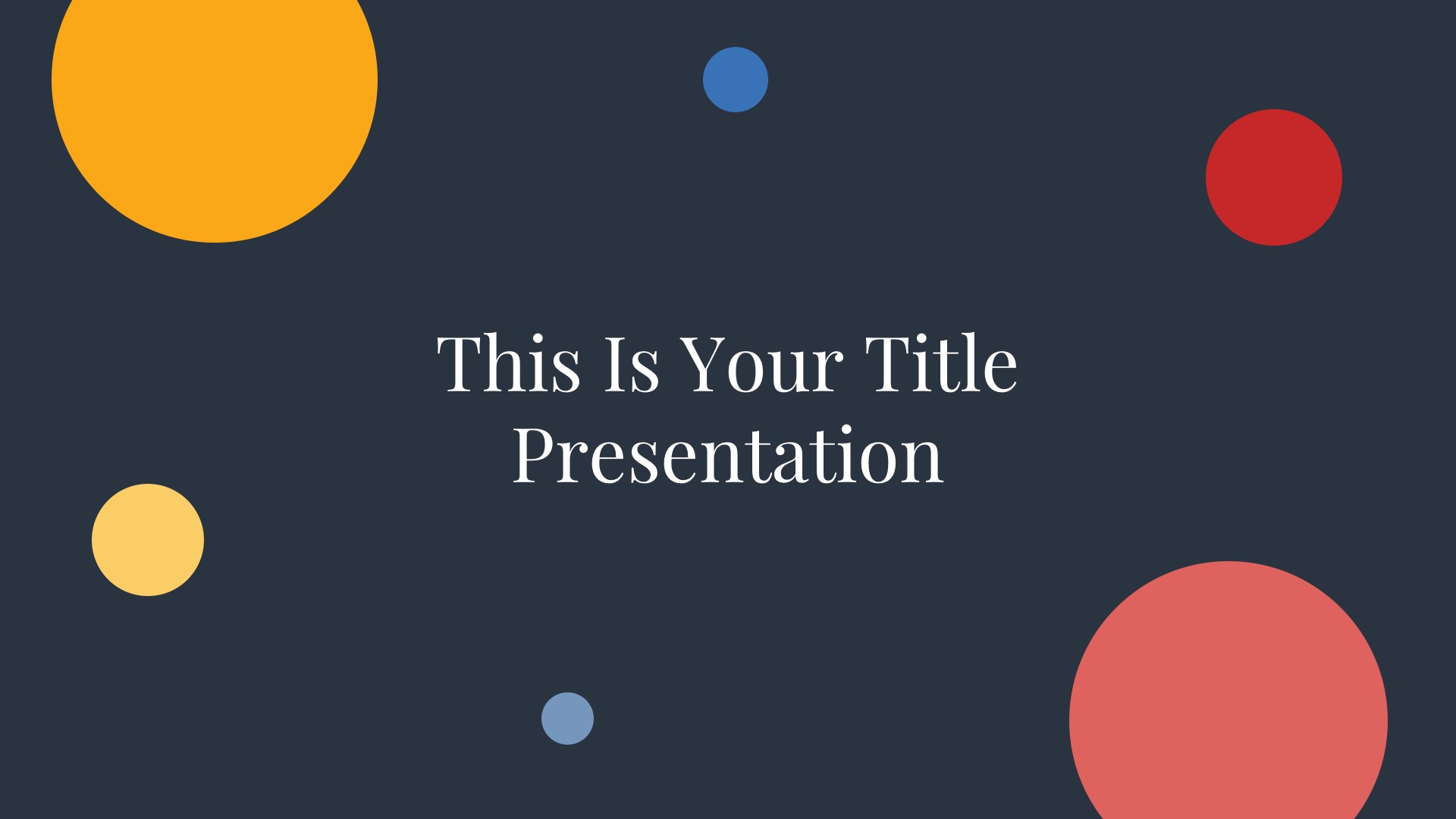 Free PowerPoint Template / Free Keynote Theme / Free Google Slides