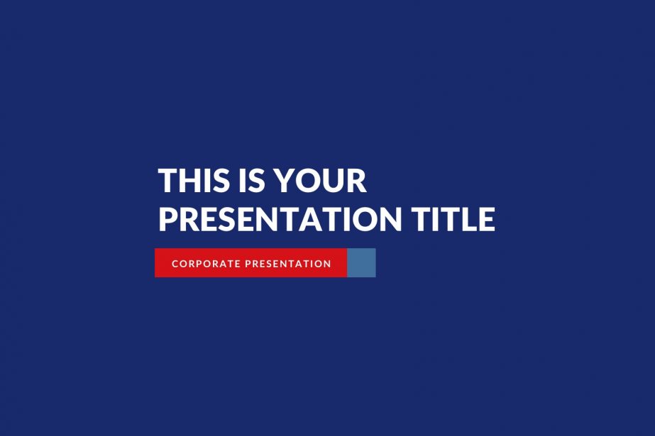 Patriot Business Free PowerPoint Template, Keynote Theme, Google Slides