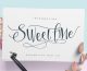 Sweetline Script Free Font Demo