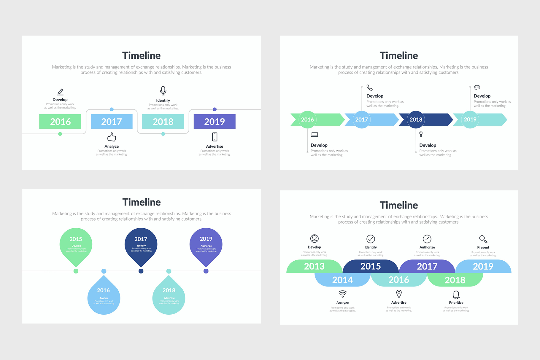 Timeline Infographics of this Year