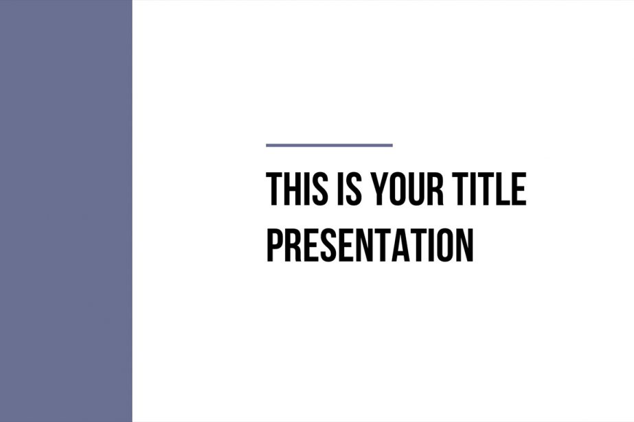 Free Presentation Template