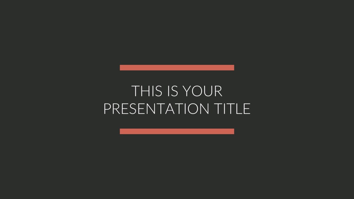 BLK Business Free PowerPoint Template