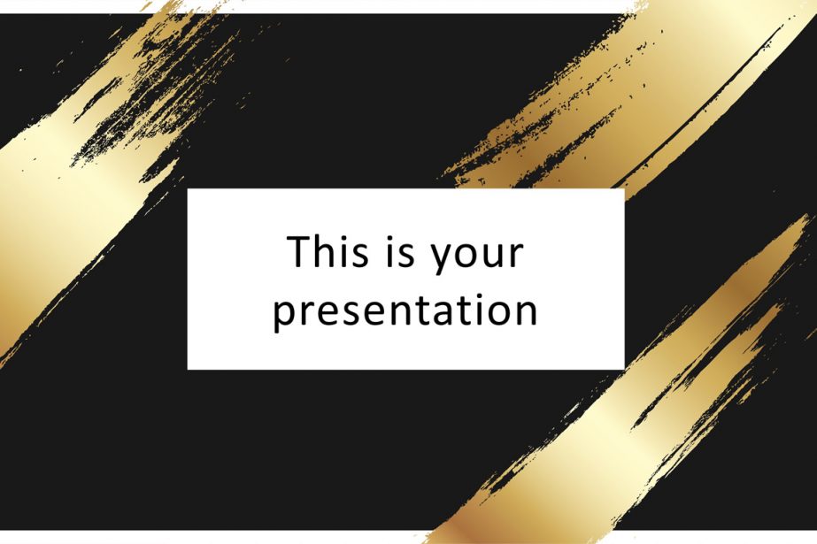 Free Elegant PowerPoint Template