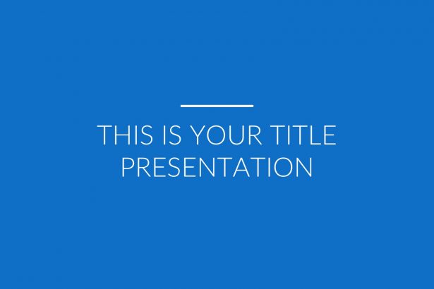 Free Presentation Template