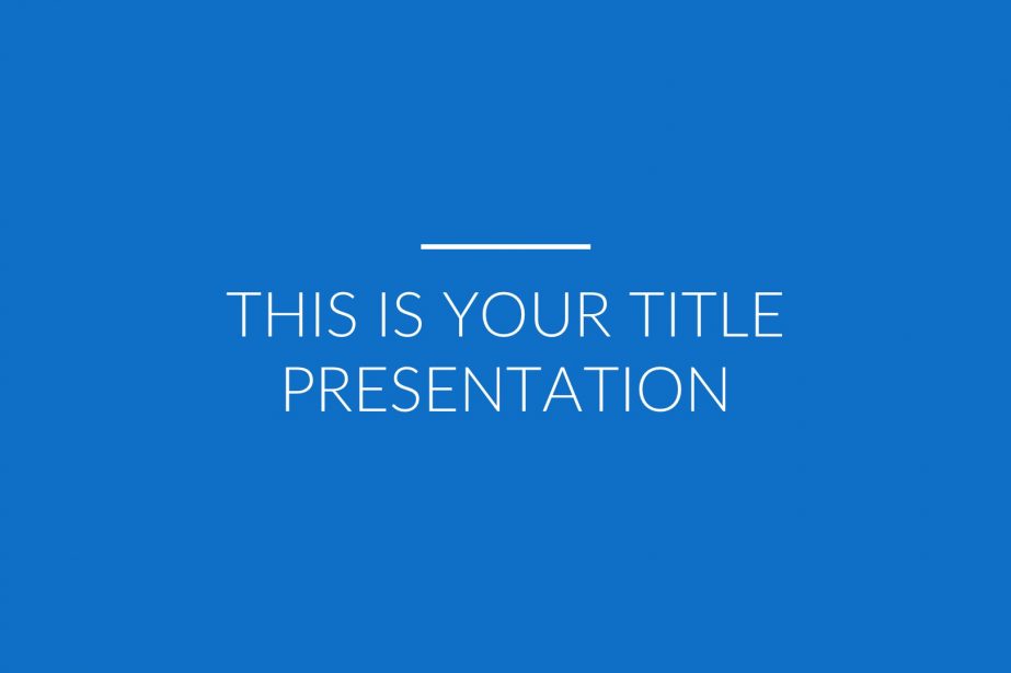 Free Presentation Template