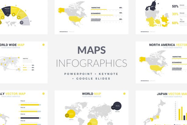 Cover - Maps Infographics Templates - PowerPoint Templates - Keynote Themes - Google Slides.psd