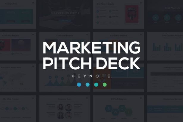 Marketing Pitch Deck - PowerPoint Templates - Keynote Themes - Google Slides