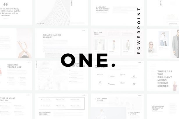 One Minimal - PowerPoint Templates - Keynote Themes - Google Slides.jpg