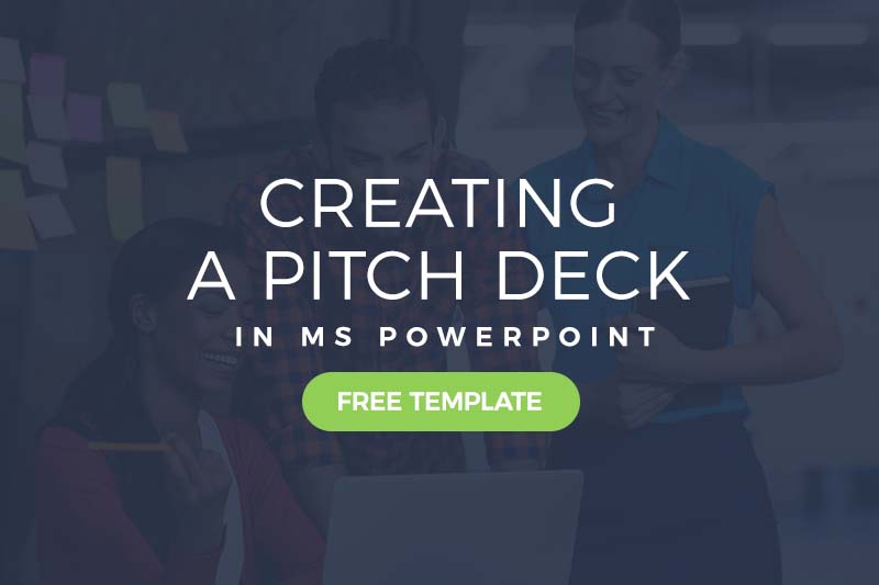 creating a pitch deck in powerpoint - free pitch deck template