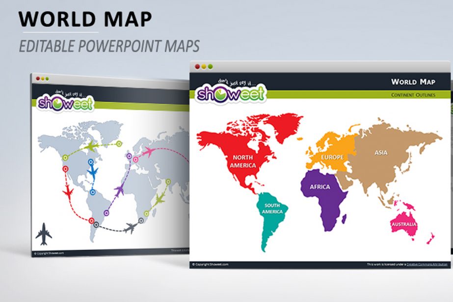 World Map for PowerPoint