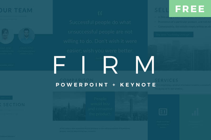 Free PowerPoint Templates - Free PowerPoint Keynote Template Pitch Deck