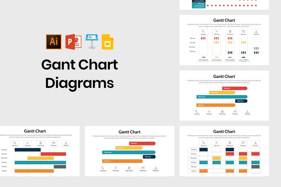 Stylish Gantt Charts of This Year