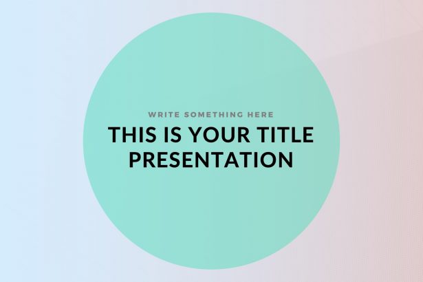 Free Presentation Template