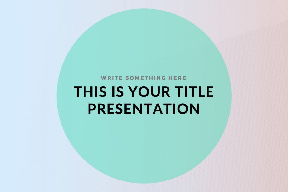 Free Presentation Template