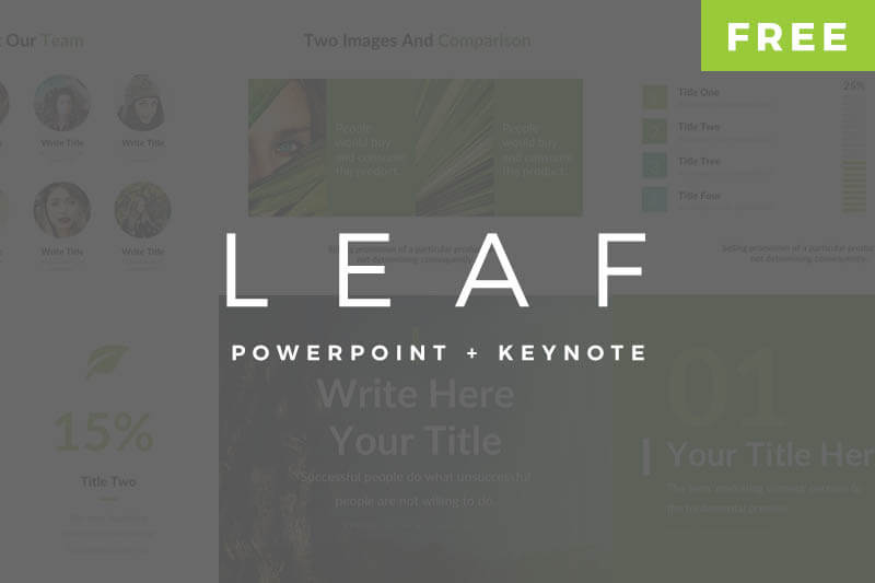 Free PowerPoint Templates Keynote Template Pitch Deck