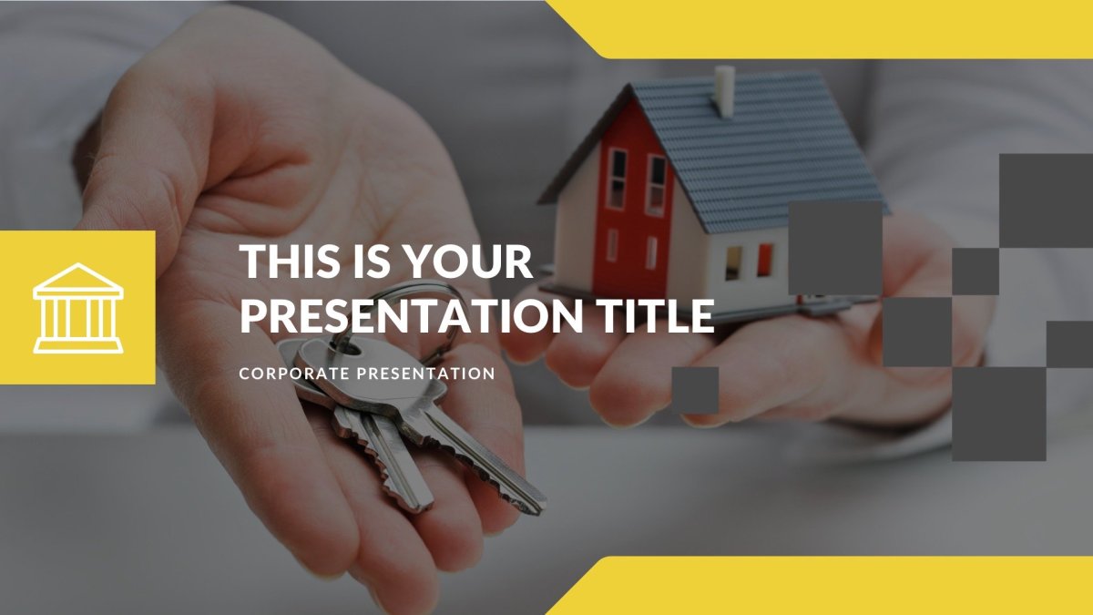 Rent Real Estate Free PowerPoint Template