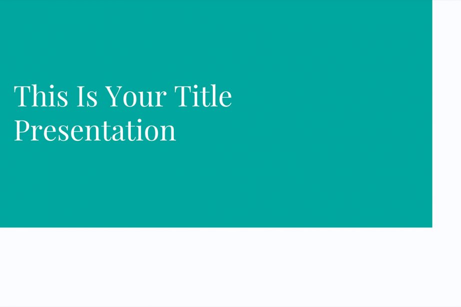 Free Presentation Template