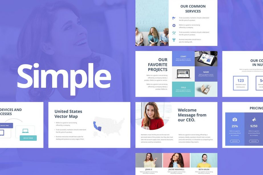 Simple PowerPoint Template