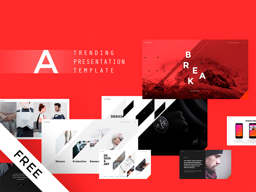 free minimal powerpoint template free powerpoint templates