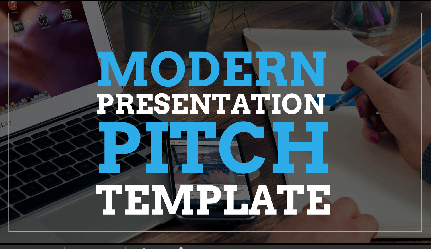 Modern Pitch Google PowerPoint Template